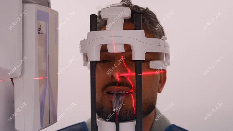 Examination and X-ray